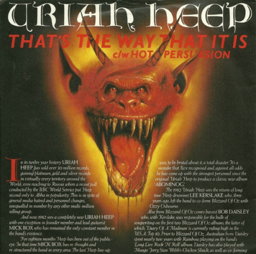 Uriah Heep : That's the Way That It Is - Hot Persuasion